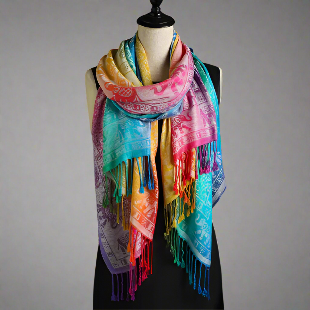 Agua™ | Elegant Jacquard Scarf