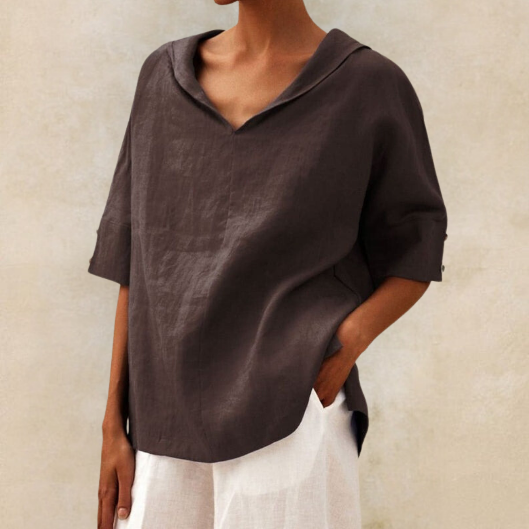 Zoe™ - Casual Loose-Fit Blouse