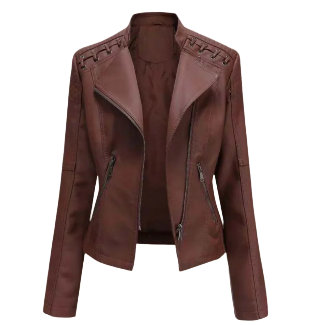 Debby | Timeless Leather Jacket